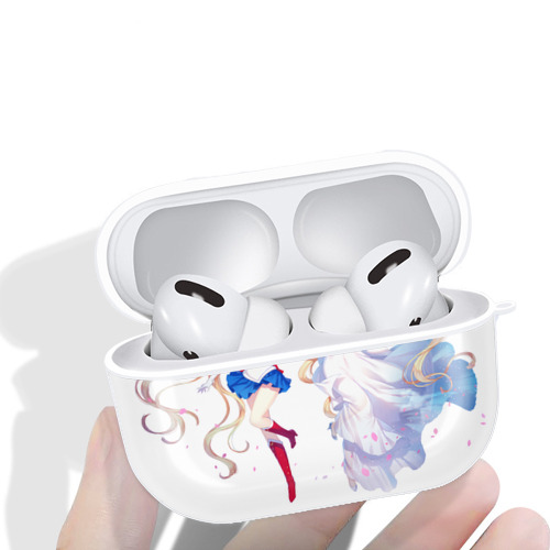 美少女戦士セーラームーン 月野 うさぎ つきの うさぎ Sailor Moon Tsukino Usagi 【AirPods Pro用】ハードシェル保護ケース 耐衝撃・防指紋・カラビナ付き商品仕様