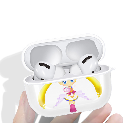 美少女戦士セーラームーン 月野 うさぎ つきの うさぎ Sailor Moon Tsukino Usagi 【AirPods Pro用】ハードシェル保護ケース 耐衝撃・防指紋・カラビナ付き商品仕様