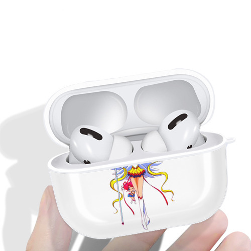 美少女戦士セーラームーン 月野 うさぎ つきの うさぎ Sailor Moon Tsukino Usagi 【AirPods Pro用】ハードシェル保護ケース 耐衝撃・防指紋・カラビナ付き商品仕様