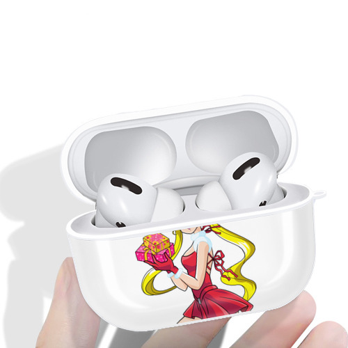 美少女戦士セーラームーン 月野 うさぎ つきの うさぎ Sailor Moon Tsukino Usagi 【AirPods Pro用】ハードシェル保護ケース 耐衝撃・防指紋・カラビナ付き商品仕様