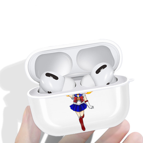 美少女戦士セーラームーン 月野 うさぎ つきの うさぎ Sailor Moon Tsukino Usagi 【AirPods Pro用】ハードシェル保護ケース 耐衝撃・防指紋・カラビナ付き商品仕様