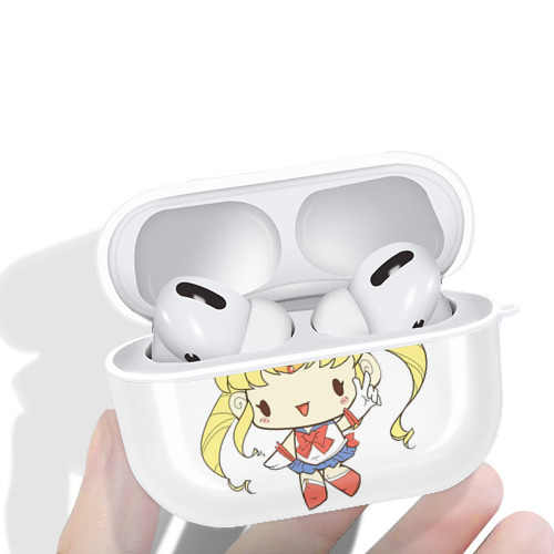 美少女戦士セーラームーン 月野 うさぎ つきの うさぎ Sailor Moon Tsukino Usagi 【AirPods Pro用】ハードシェル保護ケース 耐衝撃・防指紋・カラビナ付き商品仕様