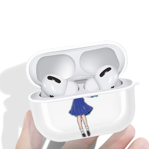 美少女戦士セーラームーン 水野 亜美 みずの あみ Sailor Moon Mizuno Ami 【AirPods Pro用】ハードシェル保護ケース 耐衝撃・防指紋・カラビナ付き商品仕様