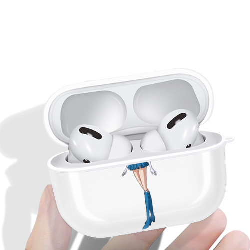 美少女戦士セーラームーン 水野 亜美 みずの あみ Sailor Moon Mizuno Ami 【AirPods Pro用】ハードシェル保護ケース 耐衝撃・防指紋・カラビナ付き商品仕様