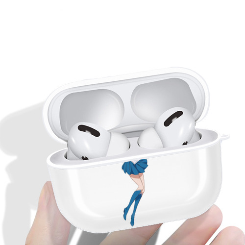 美少女戦士セーラームーン 水野 亜美 みずの あみ Sailor Moon Mizuno Ami 【AirPods Pro用】ハードシェル保護ケース 耐衝撃・防指紋・カラビナ付き商品仕様