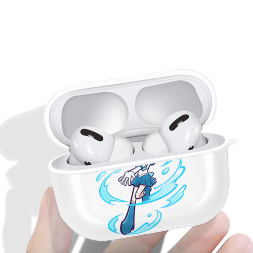 美少女戦士セーラームーン 水野 亜美 みずの あみ Sailor Moon Mizuno Ami 【AirPods Pro用】ハードシェル保護ケース 耐衝撃・防指紋・カラビナ付き商品仕様