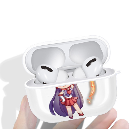 美少女戦士セーラームーン 火野レイ ひの レイ Sailor Moon Hino Rei （セーラーマーズ,Sailor Mars） 【AirPods Pro用】ハードシェル保護ケース 耐衝撃・防指紋・カラビナ付き商品仕様
