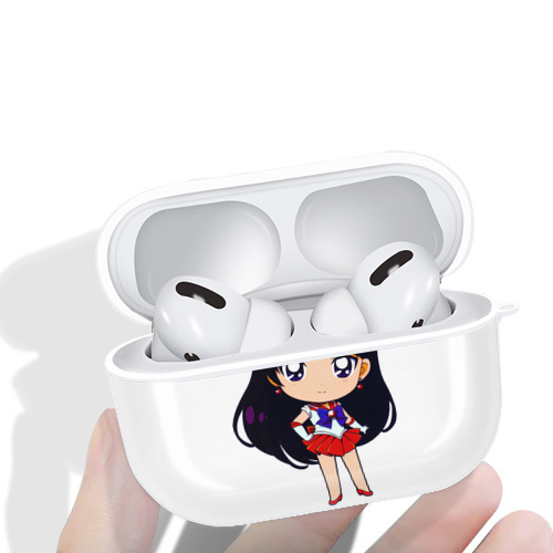 美少女戦士セーラームーン 火野レイ ひの レイ Sailor Moon Hino Rei （セーラーマーズ,Sailor Mars） 【AirPods Pro用】ハードシェル保護ケース 耐衝撃・防指紋・カラビナ付き商品仕様