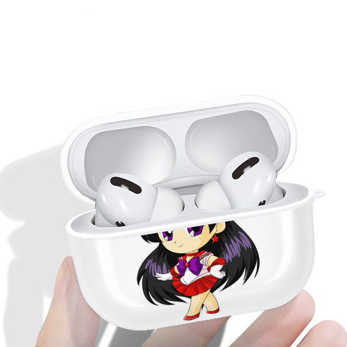 美少女戦士セーラームーン 火野レイ ひの レイ Sailor Moon Hino Rei （セーラーマーズ,Sailor Mars） 【AirPods Pro用】ハードシェル保護ケース 耐衝撃・防指紋・カラビナ付き商品仕様