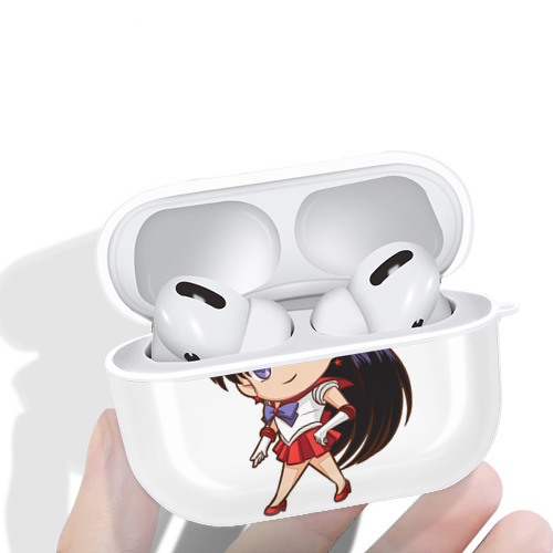 美少女戦士セーラームーン 火野レイ ひの レイ Sailor Moon Hino Rei （セーラーマーズ,Sailor Mars） 【AirPods Pro用】ハードシェル保護ケース 耐衝撃・防指紋・カラビナ付き商品仕様