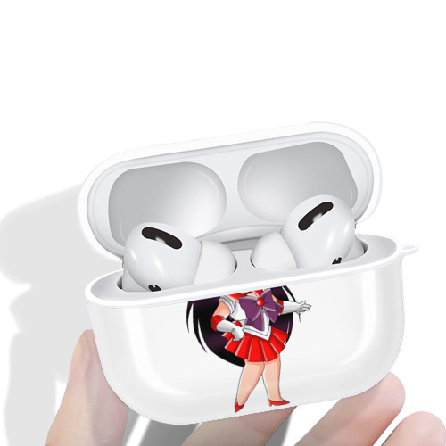 美少女戦士セーラームーン 火野レイ ひの レイ Sailor Moon Hino Rei （セーラーマーズ,Sailor Mars） 【AirPods Pro用】ハードシェル保護ケース 耐衝撃・防指紋・カラビナ付き商品仕様