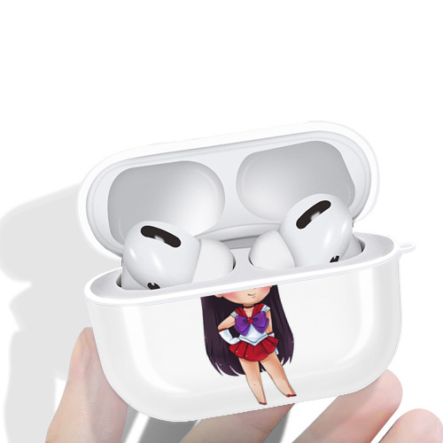 美少女戦士セーラームーン 火野レイ ひの レイ Sailor Moon Hino Rei （セーラーマーズ,Sailor Mars） 【AirPods Pro用】ハードシェル保護ケース 耐衝撃・防指紋・カラビナ付き商品仕様