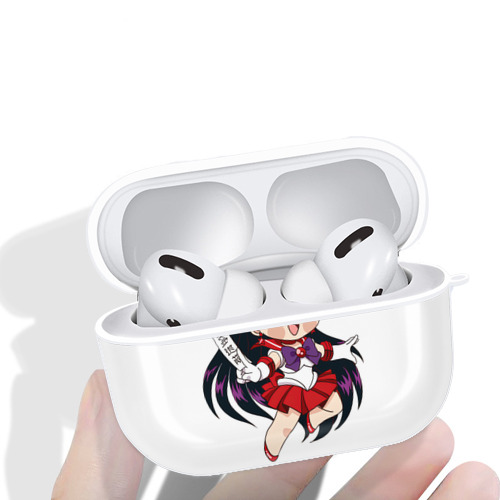美少女戦士セーラームーン 火野レイ ひの レイ Sailor Moon Hino Rei （セーラーマーズ,Sailor Mars） 【AirPods Pro用】ハードシェル保護ケース 耐衝撃・防指紋・カラビナ付き商品仕様
