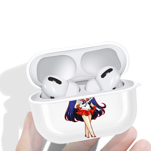 美少女戦士セーラームーン 火野レイ ひの レイ Sailor Moon Hino Rei （セーラーマーズ,Sailor Mars） 【AirPods Pro用】ハードシェル保護ケース 耐衝撃・防指紋・カラビナ付き商品仕様