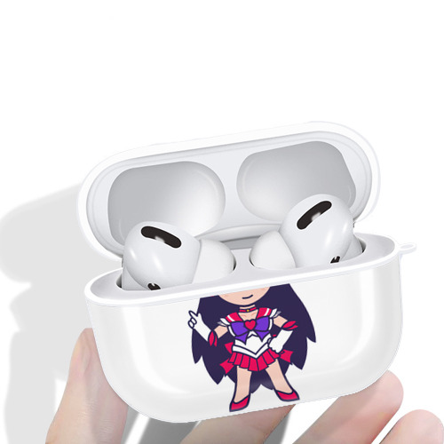 美少女戦士セーラームーン 火野レイ ひの レイ Sailor Moon Hino Rei （セーラーマーズ,Sailor Mars） 【AirPods Pro用】ハードシェル保護ケース 耐衝撃・防指紋・カラビナ付き商品仕様