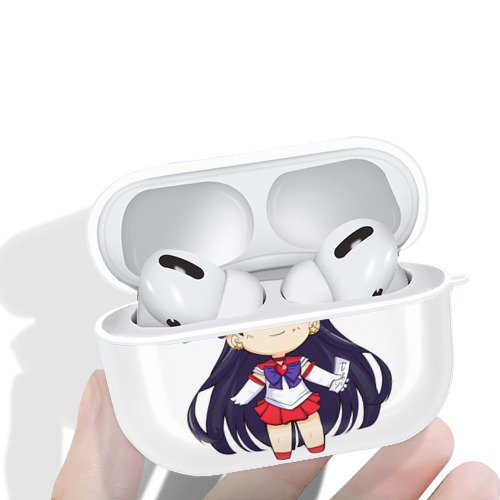 美少女戦士セーラームーン 火野レイ ひの レイ Sailor Moon Hino Rei （セーラーマーズ,Sailor Mars） 【AirPods Pro用】ハードシェル保護ケース 耐衝撃・防指紋・カラビナ付き商品仕様
