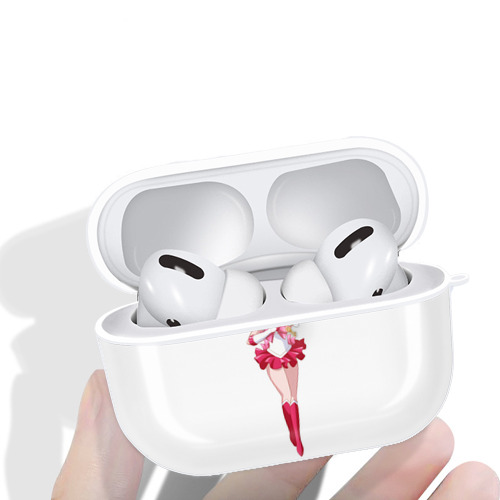美少女戦士セーラームーン ちびうさ Sailor Moon Chibiusa Tsukino Usagi Small Lady Serenity 【AirPods Pro用】ハードシェル保護ケース 耐衝撃・防指紋・カラビナ付き商品仕様