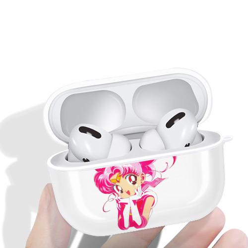 美少女戦士セーラームーン ちびうさ Sailor Moon Chibiusa Tsukino Usagi Small Lady Serenity 【AirPods Pro用】ハードシェル保護ケース 耐衝撃・防指紋・カラビナ付き商品仕様