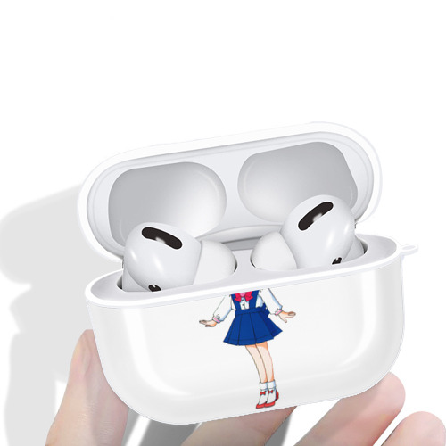 美少女戦士セーラームーン ちびうさ Sailor Moon Chibiusa Tsukino Usagi Small Lady Serenity 【AirPods Pro用】ハードシェル保護ケース 耐衝撃・防指紋・カラビナ付き商品仕様