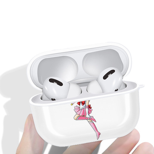美少女戦士セーラームーン ちびうさ Sailor Moon Chibiusa Tsukino Usagi Small Lady Serenity 【AirPods Pro用】ハードシェル保護ケース 耐衝撃・防指紋・カラビナ付き商品仕様