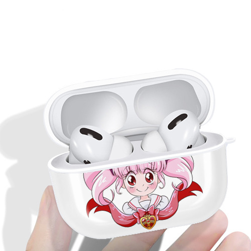 美少女戦士セーラームーン ちびうさ Sailor Moon Chibiusa Tsukino Usagi Small Lady Serenity 【AirPods Pro用】ハードシェル保護ケース 耐衝撃・防指紋・カラビナ付き商品仕様