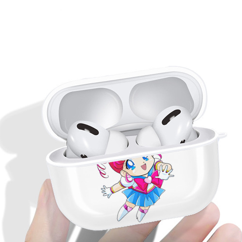 美少女戦士セーラームーン ちびうさ Sailor Moon Chibiusa Tsukino Usagi Small Lady Serenity 【AirPods Pro用】ハードシェル保護ケース 耐衝撃・防指紋・カラビナ付き商品仕様