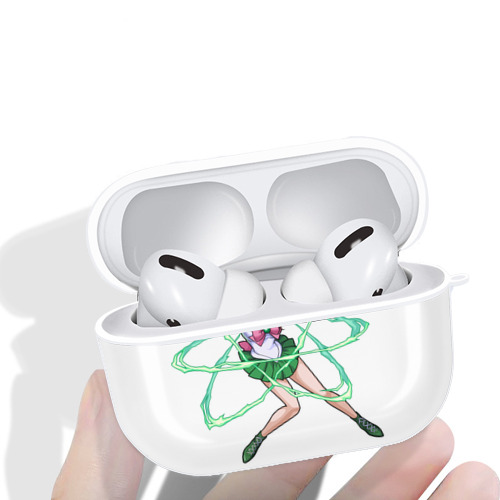 美少女戦士セーラームーン 木野 まこと きの まこと Sailor Moon Kino Makoto （セーラージュピター；Sailor Jupiter） 【AirPods Pro用】ハードシェル保護ケース 耐衝撃・防指紋・カラビナ付き商品仕様