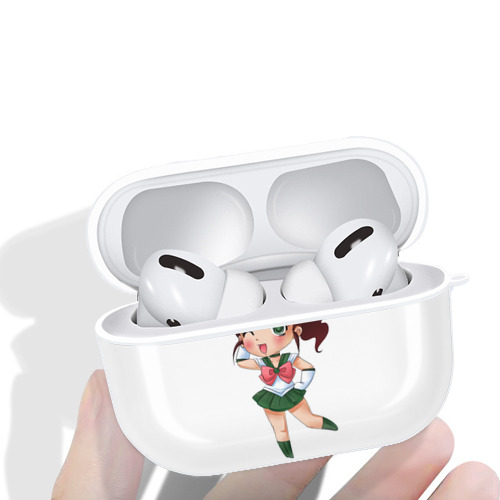 美少女戦士セーラームーン 木野 まこと きの まこと Sailor Moon Kino Makoto （セーラージュピター；Sailor Jupiter） 【AirPods Pro用】ハードシェル保護ケース 耐衝撃・防指紋・カラビナ付き商品仕様