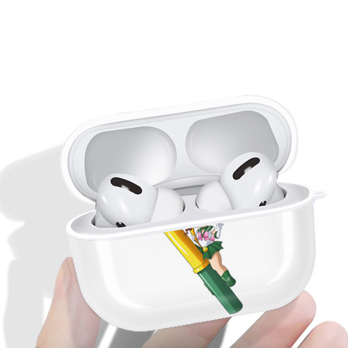 美少女戦士セーラームーン 木野 まこと きの まこと Sailor Moon Kino Makoto （セーラージュピター；Sailor Jupiter） 【AirPods Pro用】ハードシェル保護ケース 耐衝撃・防指紋・カラビナ付き商品仕様