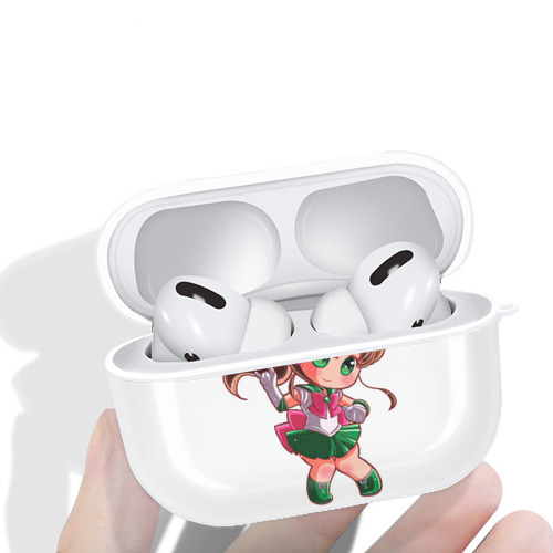 美少女戦士セーラームーン 木野 まこと きの まこと Sailor Moon Kino Makoto （セーラージュピター；Sailor Jupiter） 【AirPods Pro用】ハードシェル保護ケース 耐衝撃・防指紋・カラビナ付き商品仕様