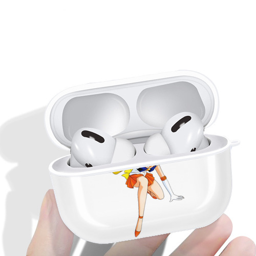 美少女戦士セーラームーン 愛野 美奈子 あいの みなこ Sailor Moon Aino Minako 【AirPods Pro用】ハードシェル保護ケース 耐衝撃・防指紋・カラビナ付き商品仕様