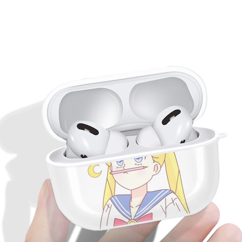 美少女戦士セーラームーン 愛野 美奈子 あいの みなこ Sailor Moon Aino Minako 【AirPods Pro用】ハードシェル保護ケース 耐衝撃・防指紋・カラビナ付き商品仕様