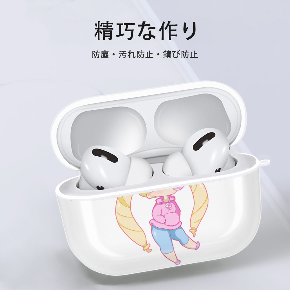 美少女戦士セーラームーン 愛野 美奈子 あいの みなこ Sailor Moon Aino Minako 【AirPods Pro用】ハードシェル保護ケース 耐衝撃・防指紋・カラビナ付き商品仕様