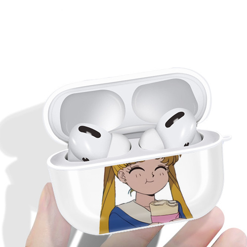 美少女戦士セーラームーン 愛野 美奈子 あいの みなこ Sailor Moon Aino Minako 【AirPods Pro用】ハードシェル保護ケース 耐衝撃・防指紋・カラビナ付き商品仕様
