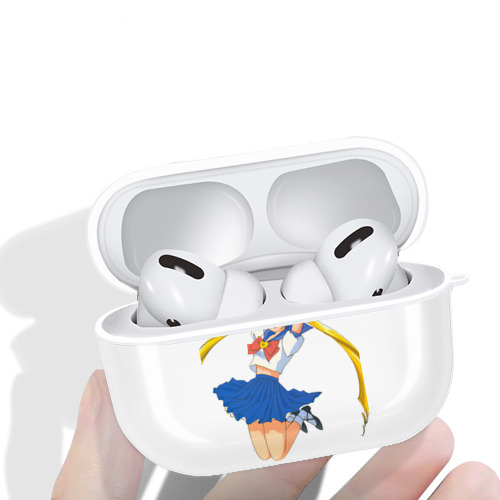 美少女戦士セーラームーン 愛野 美奈子 あいの みなこ Sailor Moon Aino Minako 【AirPods Pro用】ハードシェル保護ケース 耐衝撃・防指紋・カラビナ付き商品仕様