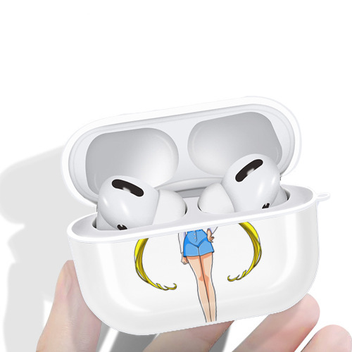 美少女戦士セーラームーン 愛野 美奈子 あいの みなこ Sailor Moon Aino Minako 【AirPods Pro用】ハードシェル保護ケース 耐衝撃・防指紋・カラビナ付き商品仕様