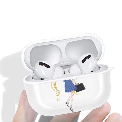 美少女戦士セーラームーン 愛野 美奈子 あいの みなこ Sailor Moon Aino Minako 【AirPods Pro用】ハードシェル保護ケース 耐衝撃・防指紋・カラビナ付き商品仕様