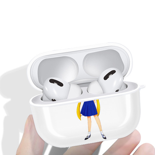 美少女戦士セーラームーン 愛野 美奈子 あいの みなこ Sailor Moon Aino Minako 【AirPods Pro用】ハードシェル保護ケース 耐衝撃・防指紋・カラビナ付き商品仕様