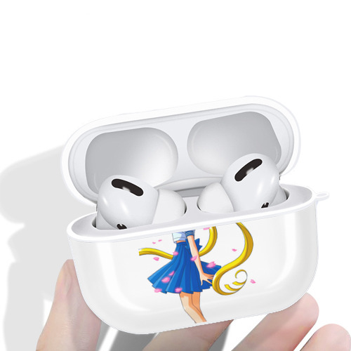 美少女戦士セーラームーン 愛野 美奈子 あいの みなこ Sailor Moon Aino Minako 【AirPods Pro用】ハードシェル保護ケース 耐衝撃・防指紋・カラビナ付き商品仕様