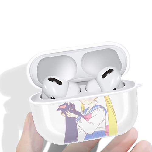 美少女戦士セーラームーン 愛野 美奈子 あいの みなこ Sailor Moon Aino Minako 【AirPods Pro用】ハードシェル保護ケース 耐衝撃・防指紋・カラビナ付き商品仕様