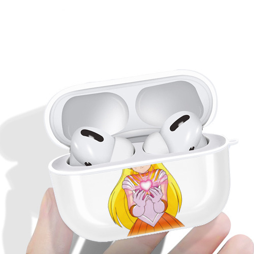 美少女戦士セーラームーン 愛野 美奈子 あいの みなこ Sailor Moon Aino Minako 【AirPods Pro用】ハードシェル保護ケース 耐衝撃・防指紋・カラビナ付き商品仕様