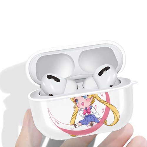 美少女戦士セーラームーン 愛野 美奈子 あいの みなこ Sailor Moon Aino Minako 【AirPods Pro用】ハードシェル保護ケース 耐衝撃・防指紋・カラビナ付き商品仕様
