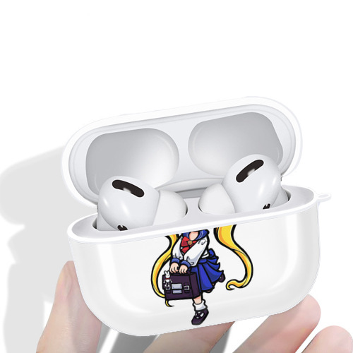 美少女戦士セーラームーン 愛野 美奈子 あいの みなこ Sailor Moon Aino Minako 【AirPods Pro用】ハードシェル保護ケース 耐衝撃・防指紋・カラビナ付き商品仕様