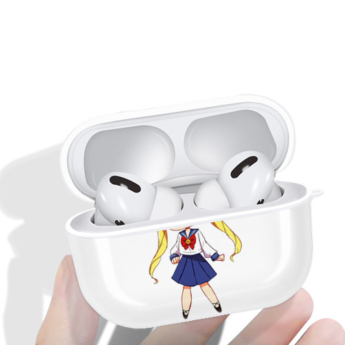 美少女戦士セーラームーン 愛野 美奈子 あいの みなこ Sailor Moon Aino Minako 【AirPods Pro用】ハードシェル保護ケース 耐衝撃・防指紋・カラビナ付き商品仕様