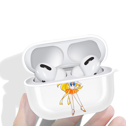 美少女戦士セーラームーン 愛野 美奈子 あいの みなこ Sailor Moon Aino Minako 【AirPods Pro用】ハードシェル保護ケース 耐衝撃・防指紋・カラビナ付き商品仕様