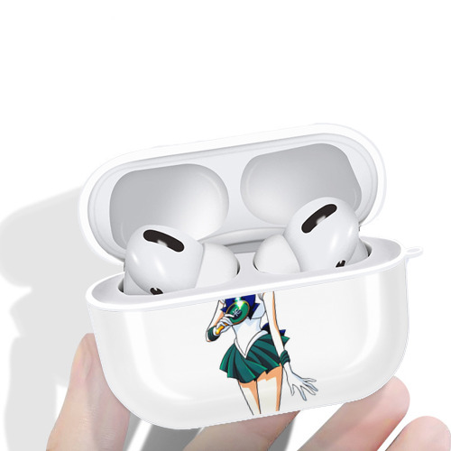 美少女戦士セーラームーン 海王 みちる（かいおう みちる） Sailor Moon Kaiou Michiru 【AirPods Pro用】ハードシェル保護ケース 耐衝撃・防指紋・カラビナ付き商品仕様