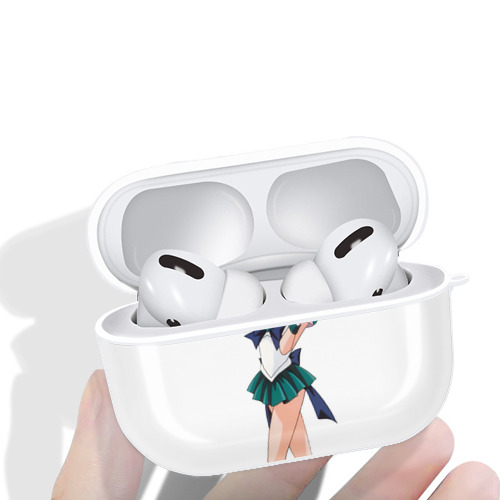 美少女戦士セーラームーン 海王 みちる（かいおう みちる） Sailor Moon Kaiou Michiru 【AirPods Pro用】ハードシェル保護ケース 耐衝撃・防指紋・カラビナ付き商品仕様