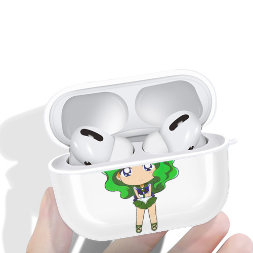 美少女戦士セーラームーン 海王 みちる（かいおう みちる） Sailor Moon Kaiou Michiru 【AirPods Pro用】ハードシェル保護ケース 耐衝撃・防指紋・カラビナ付き商品仕様