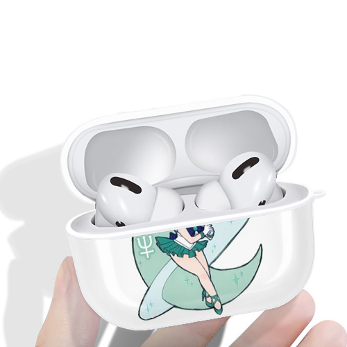 美少女戦士セーラームーン 海王 みちる（かいおう みちる） Sailor Moon Kaiou Michiru 【AirPods Pro用】ハードシェル保護ケース 耐衝撃・防指紋・カラビナ付き商品仕様