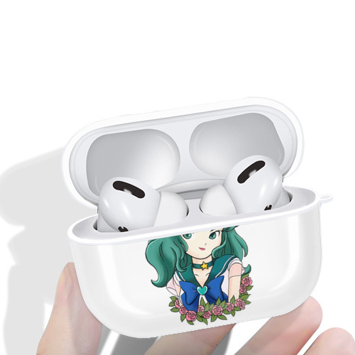 美少女戦士セーラームーン 海王 みちる（かいおう みちる） Sailor Moon Kaiou Michiru 【AirPods Pro用】ハードシェル保護ケース 耐衝撃・防指紋・カラビナ付き商品仕様